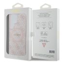 Guess 4G Collection Leather Metal Logo S24 Ultra (S928) MagSafe tok, rózsaszín GUHMS24LG4GFRP