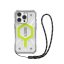 UAG Pathfinder iPhone 16 Pro Clear Magsafe tok, Active Neon Lanyard