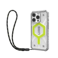   UAG Pathfinder iPhone 16 Pro Clear Magsafe tok, Active Neon Lanyard
