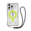UAG Pathfinder iPhone 16 Pro Max Clear Magsafe tok, Active Neon Lanyard