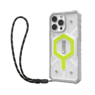   UAG Pathfinder iPhone 16 Pro Max Clear Magsafe tok, Active Neon Lanyard