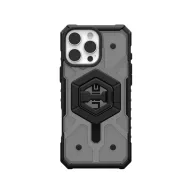   UAG Pathfinder iPhone 16 Pro Max MagSafe Clear tok kitámasztóval, Ash/Black