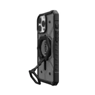   UAG Pathfinder iPhone 16 Pro Max MagSafe Clear tok kitámasztóval, Ash/Black