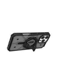   UAG Pathfinder iPhone 16 Pro Max MagSafe Clear tok kitámasztóval, Ash/Black