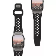   UAG Monarch Apple Watch 49mm/46mm/45mm/44mm/42mm szíj, Black/titanium