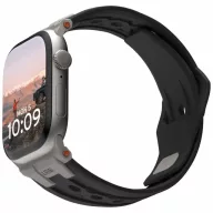   UAG Monarch Apple Watch 49mm/46mm/45mm/44mm/42mm szíj, Black/titanium