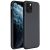 Apple iPhone 11 Pro Max, Szilikon tok, Wooze Liquid Silica Gel, fekete