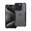 iPhone 16 Pro Max ütésálló tok erősített peremmel, fekete