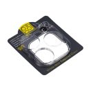 iPhone 16 Pro 5D Full Glue tempered glass kameravédő üvegfólia, átlátszó