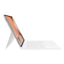 Samsung Book Keyboard Galaxy Tab S9+/S9 FE+/S10+ gyári billentyűzetes tok, angol kiosztás, fehér EF-DX925UWE