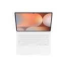 Samsung Book Keyboard Galaxy Tab S9+/S9 FE+/S10+ gyári billentyűzetes tok, angol kiosztás, fehér EF-DX925UWE