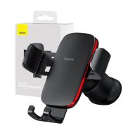   Baseus Metal Age II gravitációs telefontartó szellőzőrácsra, fekete