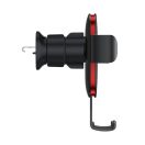 Baseus Metal Age II gravitációs telefontartó szellőzőrácsra, fekete