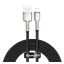 Baseus Cafule USB-Lightning kábel, 2,4A, 2m, fekete