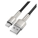 Baseus Cafule USB-Lightning kábel, 2,4A, 2m, fekete