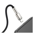 Baseus Cafule USB-Lightning kábel, 2,4A, 2m, fekete