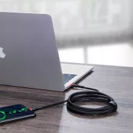   Baseus Cafule USB-C / USB-C adatkábel, 100W 2m, fekete-piros