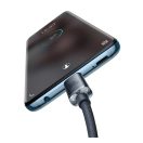 Baseus Crystal Shine USB-C - USB-C kábel, 100W, 1.2m, fekete