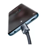   Baseus Crystal Shine USB-C - USB-C kábel, 100W, 1.2m, fekete