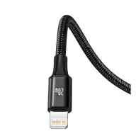   Baseus Rapid Series USB-C 3in1 USB - Lightning - USB-C kábel, 20W, 1,5 m, fekete