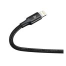 Baseus Rapid Series USB-C 3in1 USB - Lightning - USB-C kábel, 20W, 1,5 m, fekete