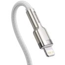 Baseus Cafule USB-C / Lightning kábel, 20W, 1m, fehér