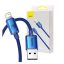 Baseus Crystal Shine USB-Lightning kábel, 2.4A, 1.2m, kék