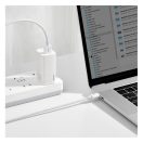 Baseus Superior USB-USB-C kábel, 66W, 2 m, fehér