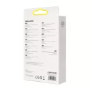 Baseus Crystal Shine USB - Lightning kábel, 2,4A, 1.2m, lila