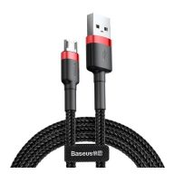 Baseus Cafule USB - Mirco USB kábel, 2.4A, 1m, piros/fekete