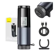   Baseus Breathless elektronikus alkoholszonda LCD kijelzővel, fekete