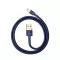 Baseus Cafule USB-Lightning töltőkábel, 1m, arany/sötétkék