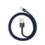 Baseus Cafule USB-Lightning töltőkábel, 1m, arany/sötétkék