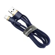   Baseus Cafule USB-Lightning töltőkábel, 1m, arany/sötétkék
