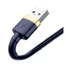 Baseus Cafule USB-Lightning töltőkábel, 1m, arany/sötétkék