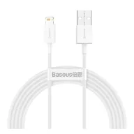 Baseus Superior USB-A - Lightning kábel, 2,4A, 2m, fehér