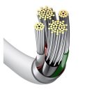 Baseus Superior USB-A - Lightning kábel, 2,4A, 2m, fehér