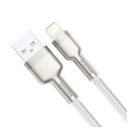 Baseus Cafule USB - Lightning töltőkábel, 1m, fehér