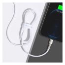 Baseus Cafule USB - Lightning töltőkábel, 1m, fehér