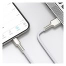 Baseus Cafule USB - Lightning töltőkábel, 1m, fehér