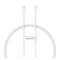Baseus Superior 2 USB-C - USB-C kábel, 100W, 1m, fehér