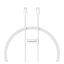 Baseus Superior 2 USB-C - USB-C kábel, 100W, 1m, fehér