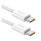 Baseus Superior 2 USB-C - USB-C kábel, 100W, 1m, fehér