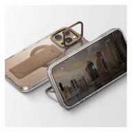   Uniq Heldro Max iPhone 16 Pro Max MagSafe tok kitámasztóval,  átlátszó