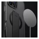 Uniq Heldro Max iPhone 16 Pro Max MagSafe tok kitámasztóval,  átlátszó