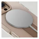 Uniq Heldro Max iPhone 16 Pro Max MagSafe tok kitámasztóval,  átlátszó