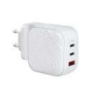 Uniq Verge ProGaN USB-C hálózati töltő 66W, fehér