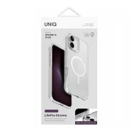   Uniq Lifepro Extreme Apple iPhone 16 Plus csillámos szilikon tok, átlátszó
