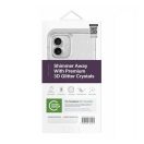 Uniq Lifepro Extreme Apple iPhone 16 Plus csillámos szilikon tok, átlátszó