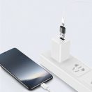 Joyroom S-H152 USB-A-USB-C adapter fekete (2db)